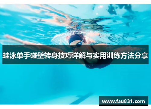 蛙泳单手碰壁转身技巧详解与实用训练方法分享