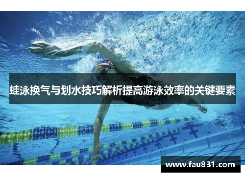 蛙泳换气与划水技巧解析提高游泳效率的关键要素